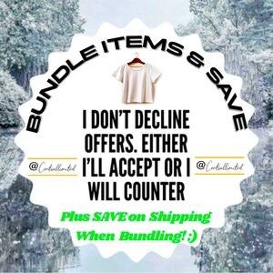 LOVE The ITEM But NOT The PRICE? Make An OFFER! :)